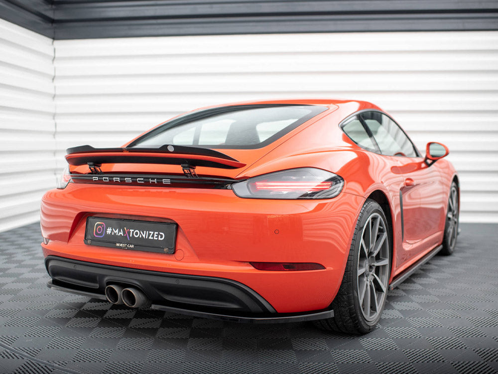 Maxton Design - REAR SIDE SPLITTERS PORSCHE 718 CAYMAN 982C