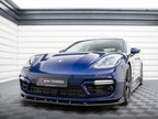 Maxton Design - FRONT SPLITTER V.2 PORSCHE PANAMERA E-HYBRID 971 FACELIFT