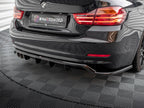 Maxton Design - CENTRAL REAR SPLITTER (VERTICAL BARS) BMW 4 GRAN COUPE F36