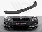 Maxton Design - STREET PRO FRONT SPLITTER + FLAPS BMW 4 GRAN COUPE F36