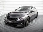 Maxton Design - STREET PRO FRONT SPLITTER + FLAPS BMW 4 GRAN COUPE F36