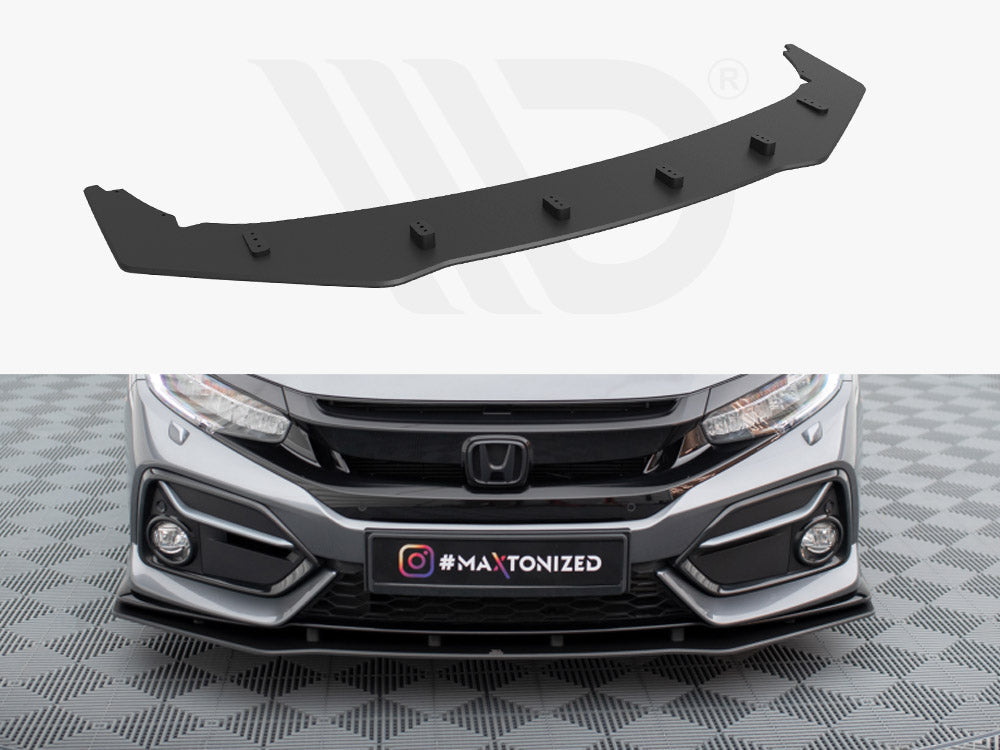 Maxton Design - STREET PRO FRONT SPLITTER HONDA CIVIC SPORT MK 10