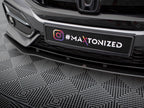 Maxton Design - STREET PRO FRONT SPLITTER HONDA CIVIC SPORT MK 10