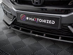 Maxton Design - FRONT SPLITTER HONDA CIVIC SPORT MK 10