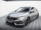 Maxton Design - FRONT SPLITTER V.1 + FLAPS HONDA CIVIC SPORT MK 10