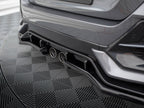 Maxton Design - REAR SPLITTER (VERTICAL BARS) HONDA CIVIC SPORT MK 10 Facelift