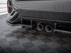Maxton Design - Rear Splitter V.1 (Vertical Bars) + Flaps Honda Civic Sport Mk10 Facelift
