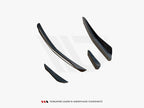 Maxton Design - FRONT BUMPER WINGS (CANARDS) HONDA CIVIC TYPE-R MK 11