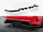 Maxton Design - CENTRAL REAR SPLITTER (VERTICAL BARS) V.1 HONDA CIVIC TYPE-R MK 11