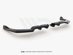 Maxton Design - CENTRAL REAR SPLITTER (VERTICAL BARS) V.2 HONDA CIVIC TYPE-R MK 11