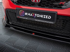 Maxton Design - FRONT SPLITTER V.1 HONDA CIVIC TYPE-R MK 11