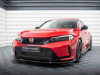 Maxton Design - FRONT SPLITTER V.2 HONDA CIVIC TYPE-R MK 11