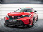 Maxton Design - FRONT SPLITTER V.3 HONDA CIVIC TYPE-R MK 11