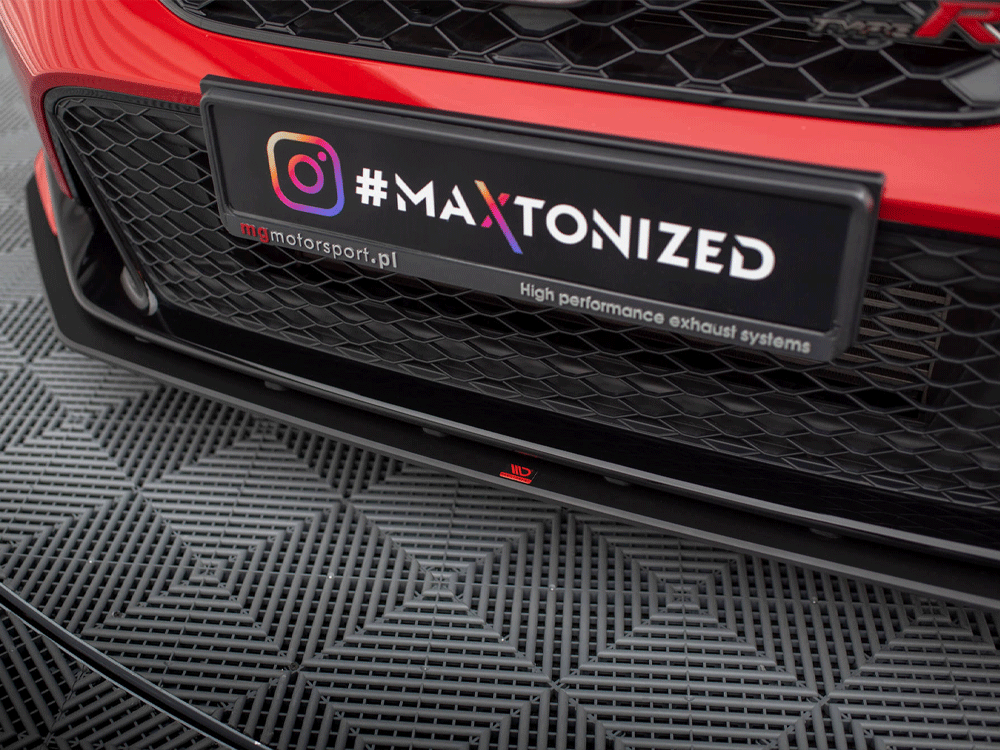 Maxton Design - STREET PRO FRONT SPLITTER HONDA CIVIC TYPE-R MK 11