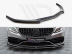 Maxton Design - FRONT SPLITTER V.1 MERCEDES-AMG C63 SEDAN / ESTATE W205 FACELIFT