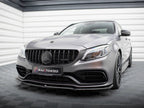 Maxton Design - FRONT SPLITTER V.1 MERCEDES-AMG C63 SEDAN / ESTATE W205 FACELIFT
