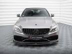 Maxton Design - FRONT SPLITTER V.1 MERCEDES-AMG C63 SEDAN / ESTATE W205 FACELIFT