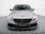Maxton Design - FRONT SPLITTER V.2 MERCEDES-AMG C63 SEDAN / ESTATE W205 FACELIFT