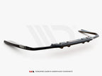 Maxton Design - REAR SPLITTER (VERTICAL BARS) MERCEDES-AMG C63 SEDAN / ESTATE W205 FACELIFT