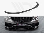 Maxton Design - STREET PRO FRONT SPLITTER MERCEDES-AMG C63 SEDAN / ESTATE W205 FACELIFT