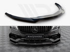 Maxton Design - FRONT SPLITTER V.1 MERCEDES-BENZ A AMG-LINE W176 FACELIFT