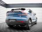 Maxton Design - CENTRAL REAR SPLITTER (VERTICAL BARS) VOLVO C40 MK1