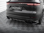 Maxton Design - CENTRAL REAR SPLITTER (VERTICAL BARS) PORSCHE CAYENNE SPORT DESIGN MK3
