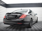 Maxton Design - SPOILER CAP 3D MERCEDES-BENZ S W222 / W222 Facelift