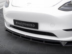 Maxton Design - FRONT SPLITTER V.2 TESLA MODEL Y