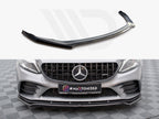 Maxton Design - Front Splitter V.1 Mercedes-AMG C43 Coupe / Sedan / Estate C205 / W205 / S205 Facelift