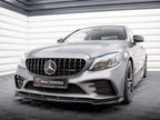 Maxton Design - Front Splitter V.1 Mercedes-AMG C43 Coupe / Sedan / Estate C205 / W205 / S205 Facelift
