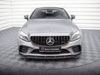 Maxton Design - Front Splitter V.1 Mercedes-AMG C43 Coupe / Sedan / Estate C205 / W205 / S205 Facelift