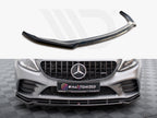 Maxton Design - Front Splitter V.2 Mercedes-AMG C43 Coupe / Sedan / Estate C205 / W205 / S205 Facelift
