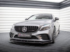 Maxton Design - Front Splitter V.2 Mercedes-AMG C43 Coupe / Sedan / Estate C205 / W205 / S205 Facelift