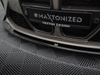 Maxton Design - Front Splitter V.4 CSL Look BMW M4 G82 / G82 Facelift