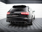 Maxton Design - Rear Valance Audi A6 Sedan / Avant C7 (Version with single exhausts on both sides)