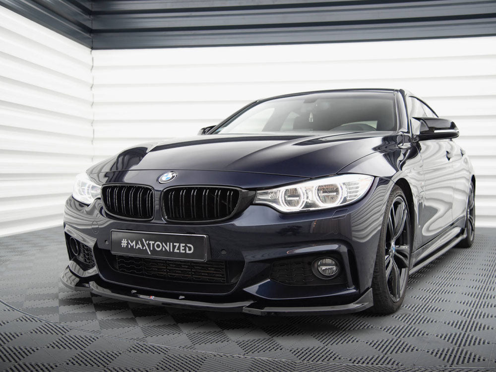 Maxton Design - FRONT SPLITTER V.6 BMW 4 COUPE / GRAN COUPE / CABRIO M-PACK F32 / F36 / F33