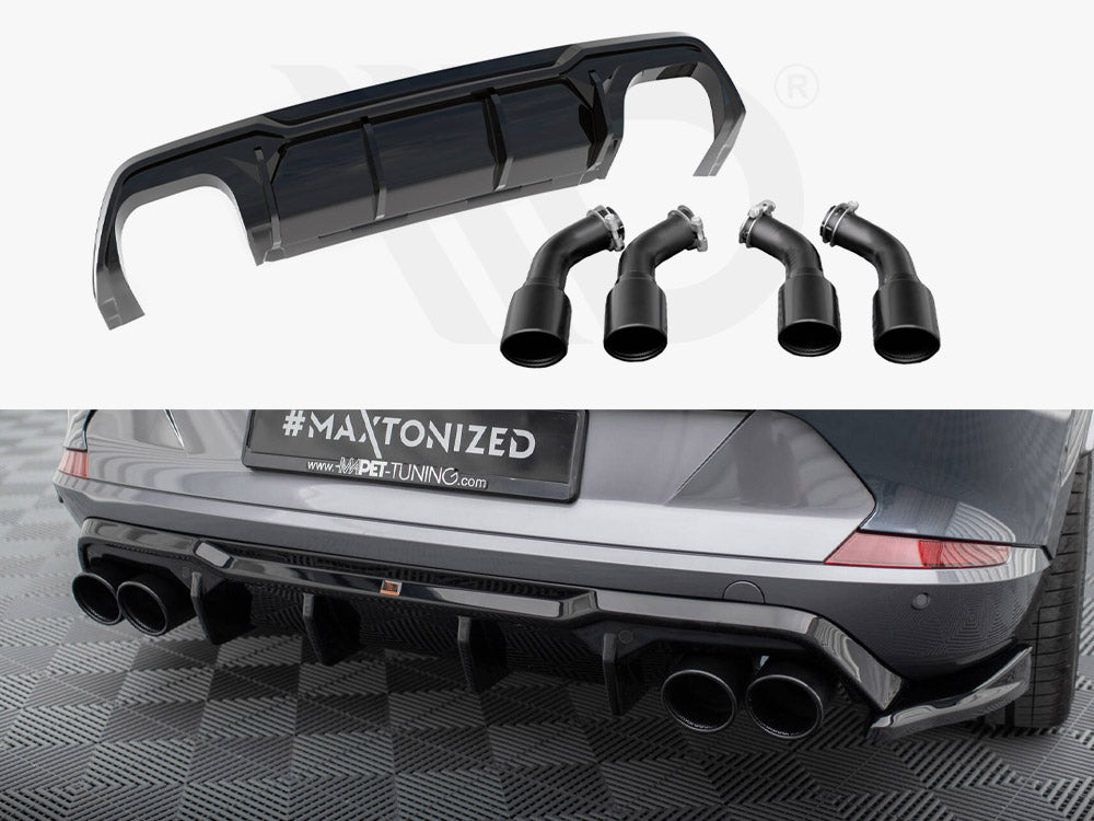 Maxton Design - Rear Valance V.3 + Exhaust Tips Cupra Formentor VZ Mk1