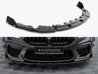 Maxton Design - Front Splitter V.1 + Flaps BMW M8 Gran Coupe F93 / Coupe F92
