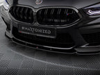Maxton Design - Front Splitter V.1 + Flaps BMW M8 Gran Coupe F93 / Coupe F92