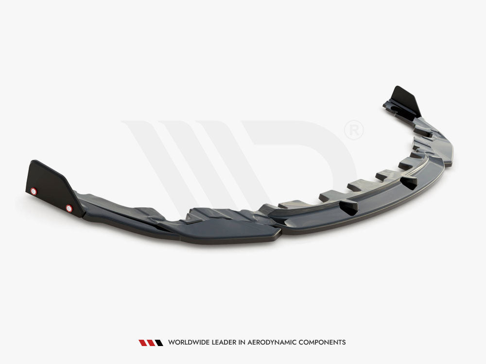 Maxton Design - Front Splitter V.1 + Flaps BMW M8 Gran Coupe F93 / Coupe F92