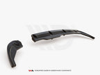 Maxton Design - Central Rear Splitter (Vertical Bars) Fiat 500X Sport Mk1 Facelift