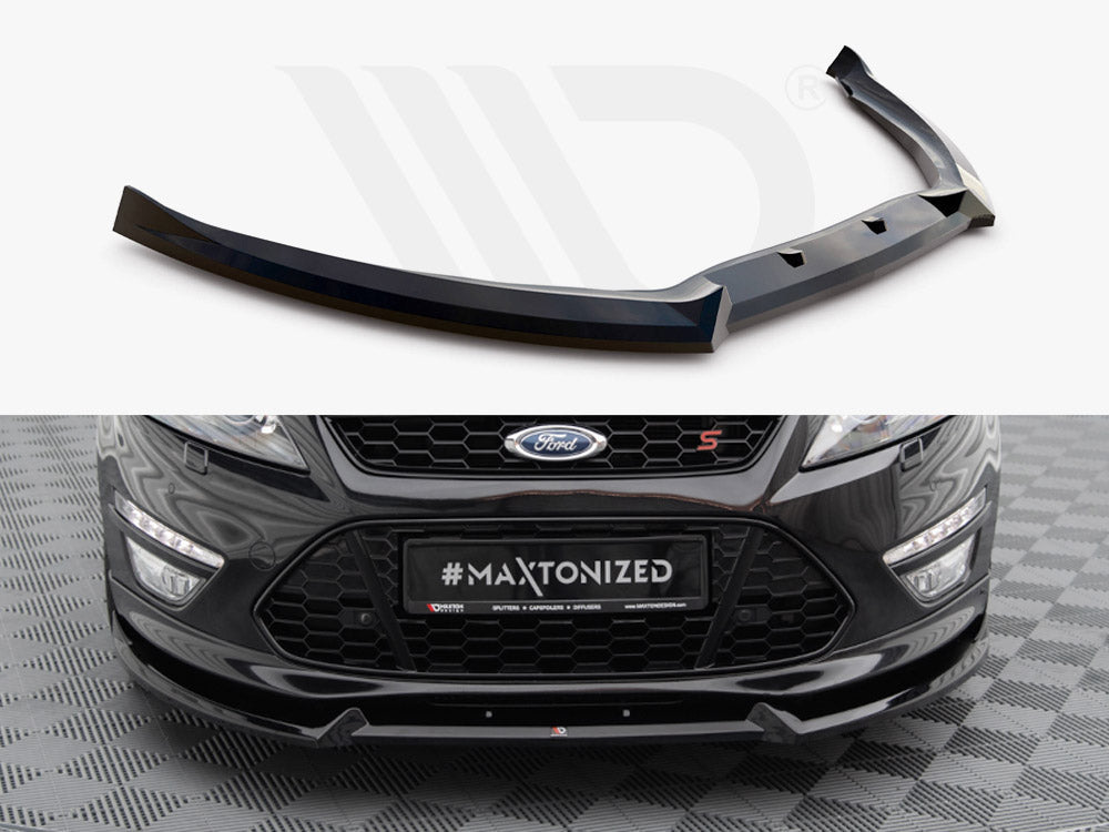 Maxton Design - Front Splitter V.2 Ford Mondeo ST-Line Estate Mk4 Facelift
