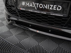 Maxton Design - Front Splitter V.2 Ford Mondeo ST-Line Estate Mk4 Facelift