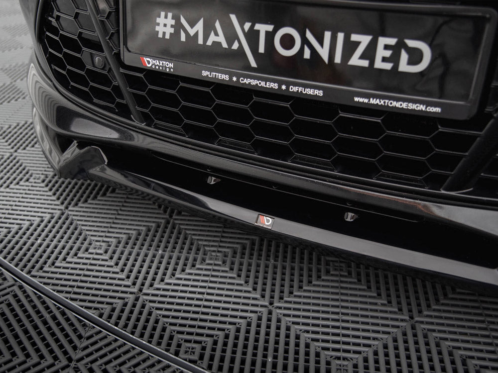 Maxton Design - Front Splitter V.2 Ford Mondeo ST-Line Estate Mk4 Facelift