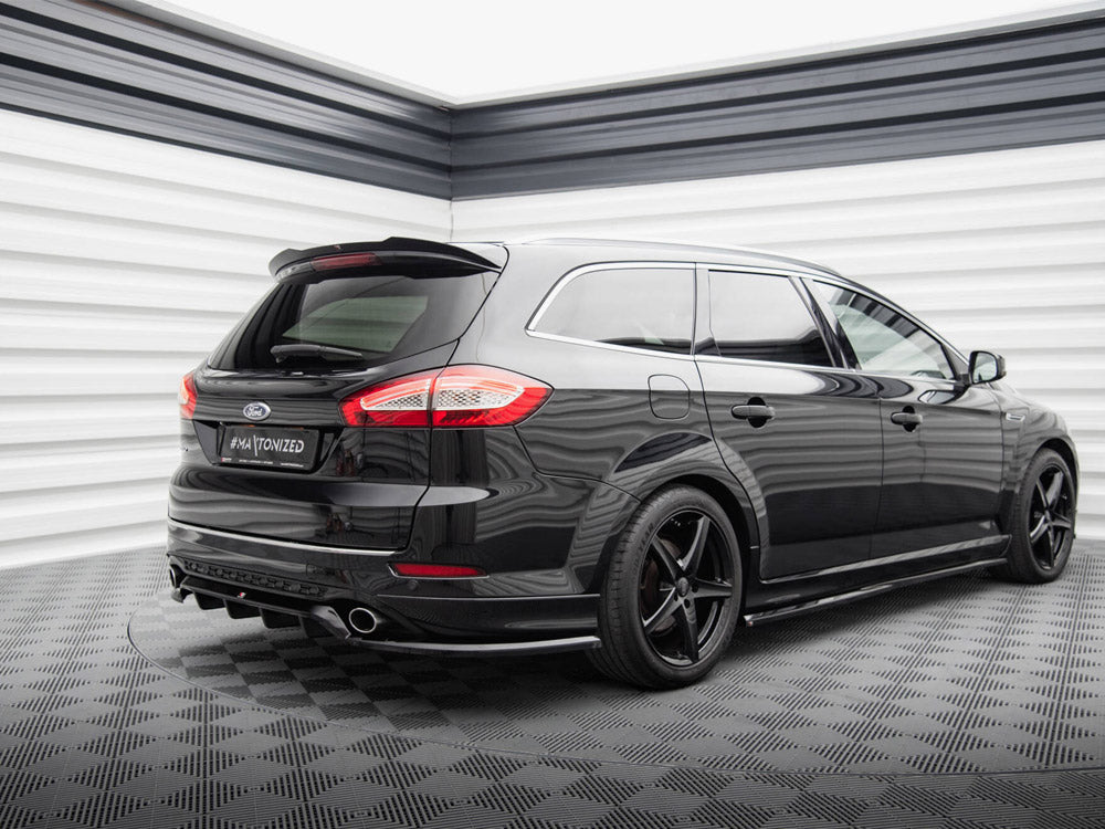 Maxton Design - Rear Splitter (Vertical Bars) Ford Mondeo Estate ST-Line Mk4 Facelift