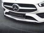 Maxton Design - FRONT SPLITTER V.1 MERCEDES-BENZ CLA AMG-LINE C118 (2019-)