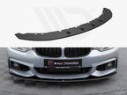 Maxton Design - STREET PRO FRONT SPLITTER BMW 4 COUPE / GRAN COUPE / CABRIO M-PACK F32 / F36 / F33