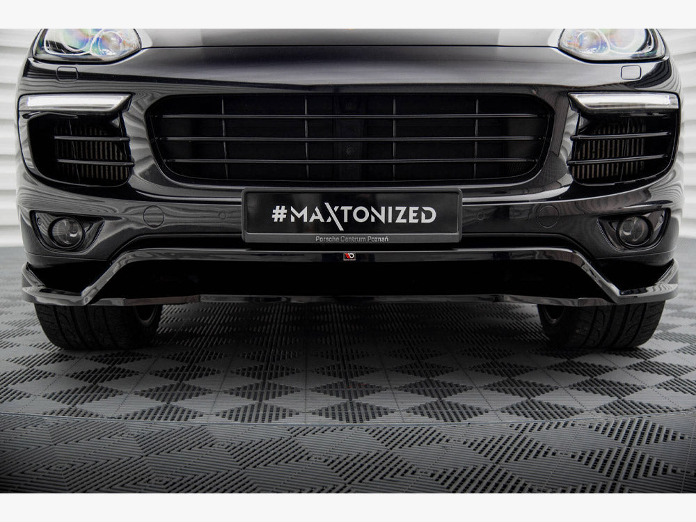 Maxton Design - FRONT SPLITTER PORSCHE CAYENNE MK2 FACELIFT