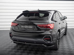 Maxton Design - CENTRAL REAR SPLITTER (VERTICAL BARS) AUDI Q3 SPORTBACK F3